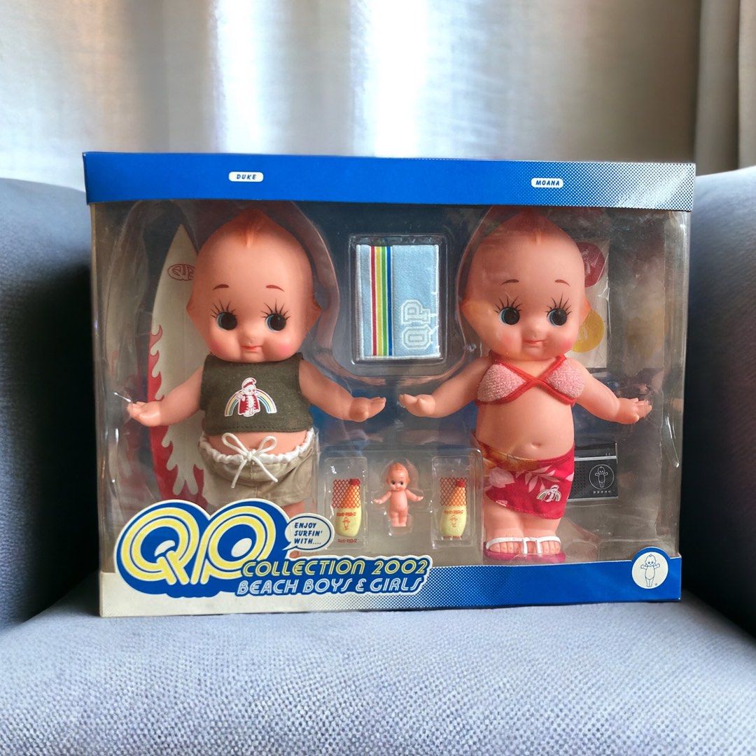 QP COLLECTION 2002 BEACH BOYS & GIRLS Kewpie Collection 2002 beach