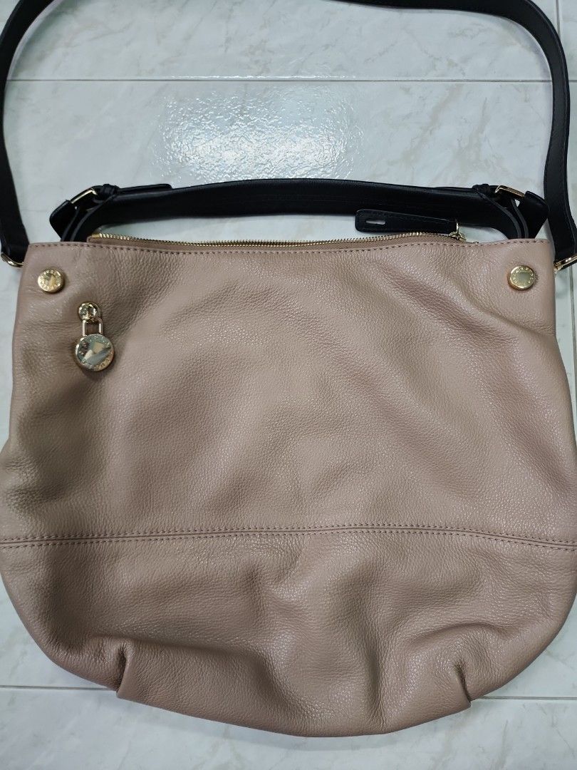 Furla shop taupe handbag
