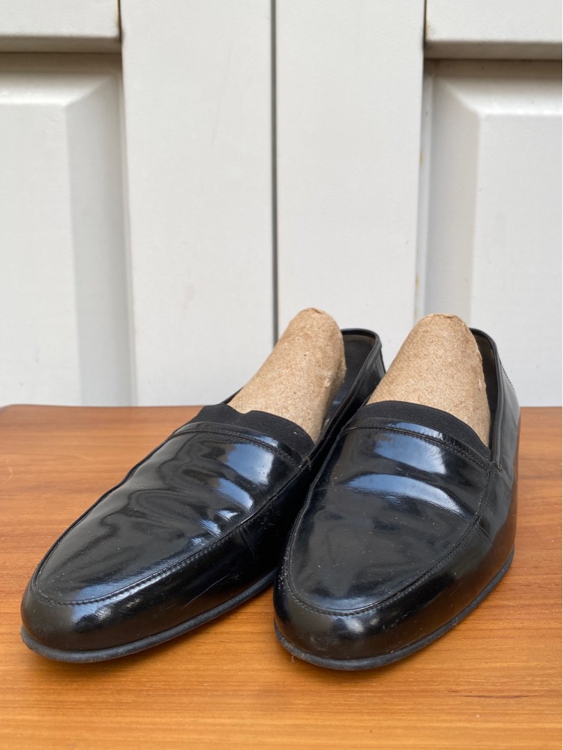 GIANFRANCO FERRE - Black Men Shoes, Fesyen Pria, Sepatu , Sepatu Formal ...