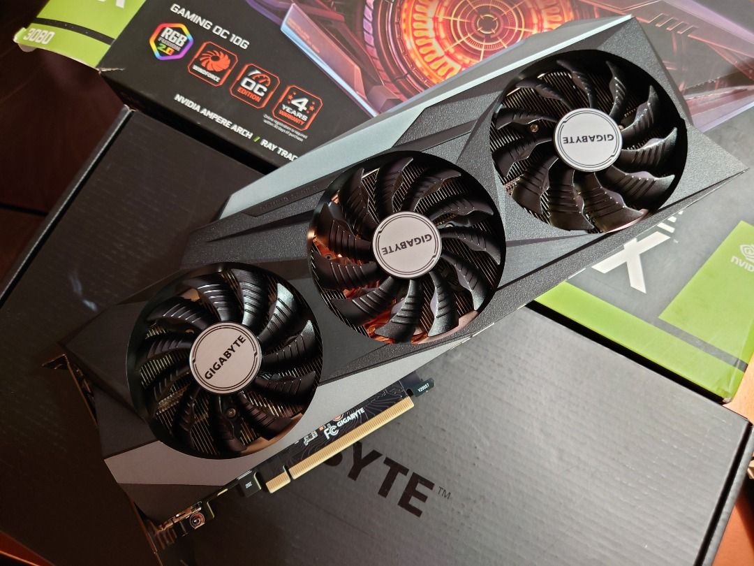 GIGABYTE RTX 3080 GAMING OC 10G 非LHR - PC周辺機器