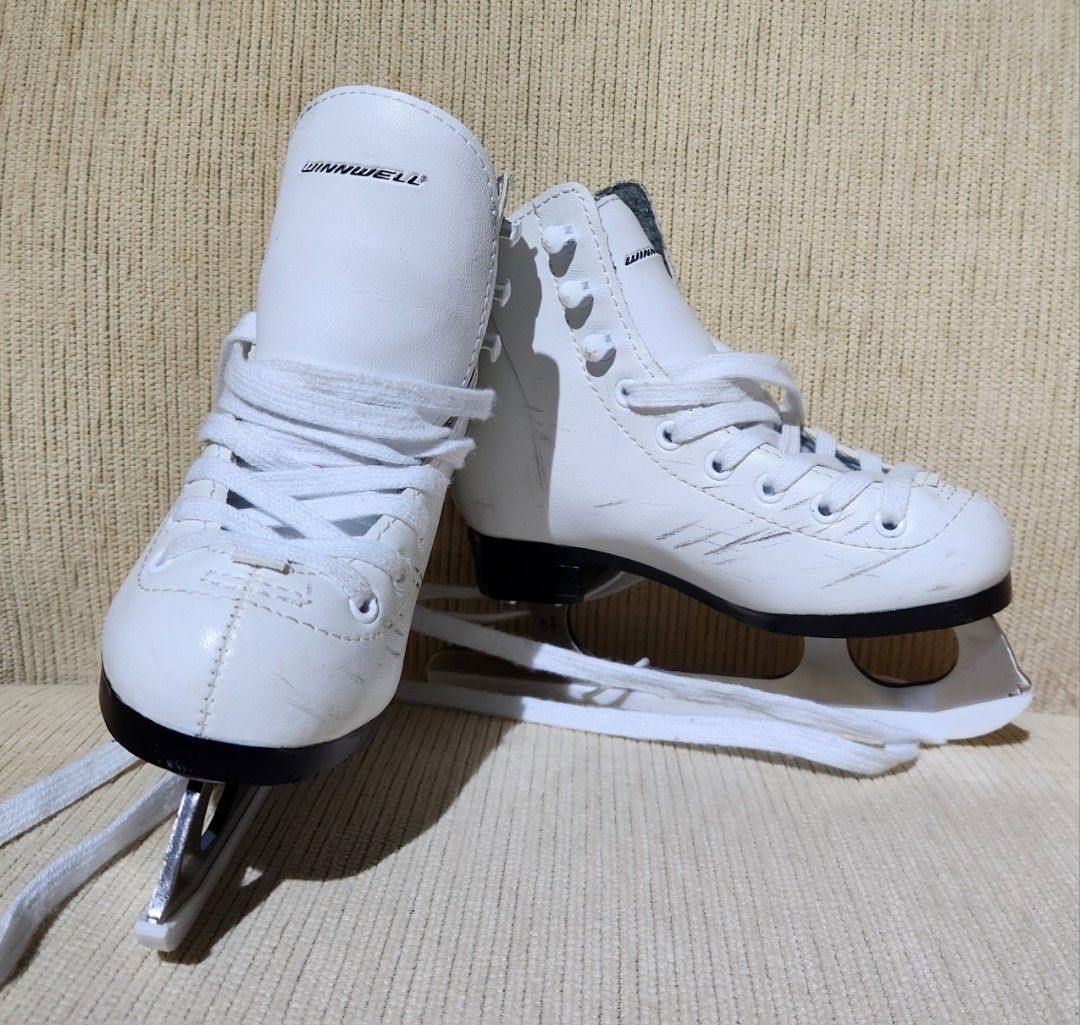 Ice skates girls size 1 deals