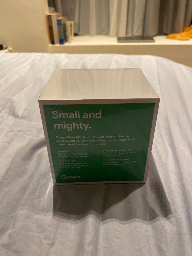 Google home mini small and mighty on sale