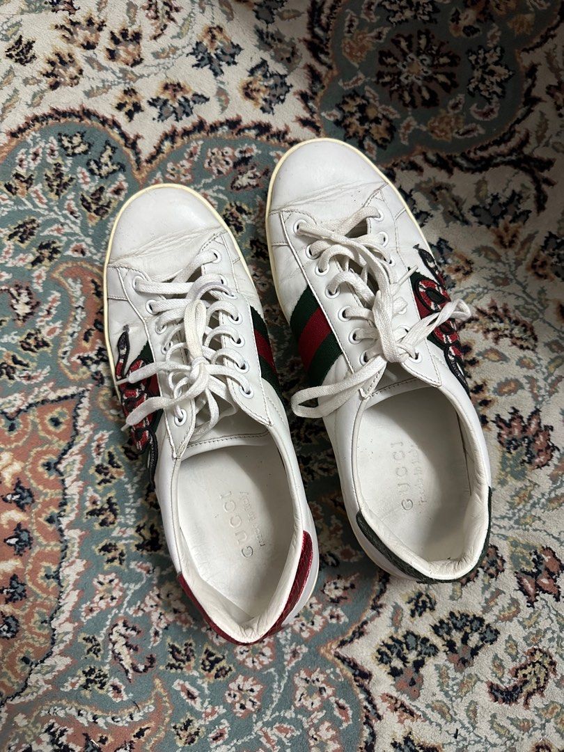 Gucci Ace Sneakers Men s Fashion Footwear Sneakers on Carousell