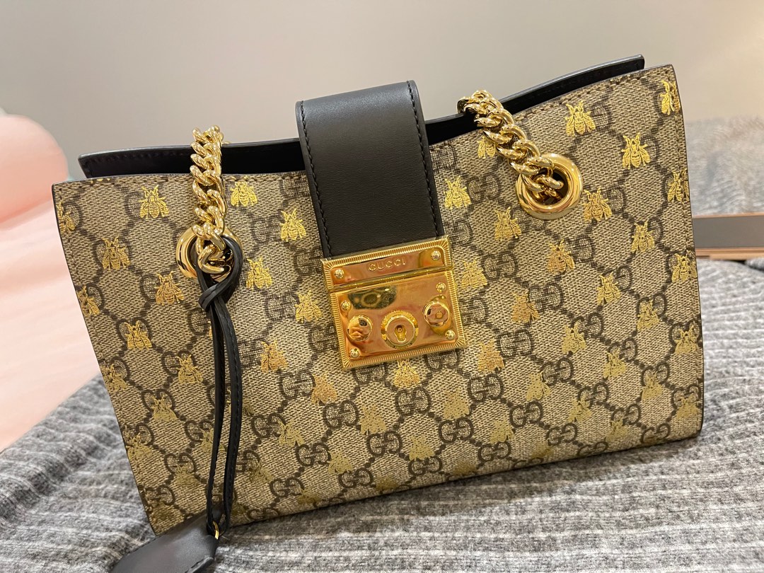 Gold gucci sale handbag