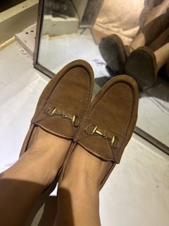 Gucci brown shoes