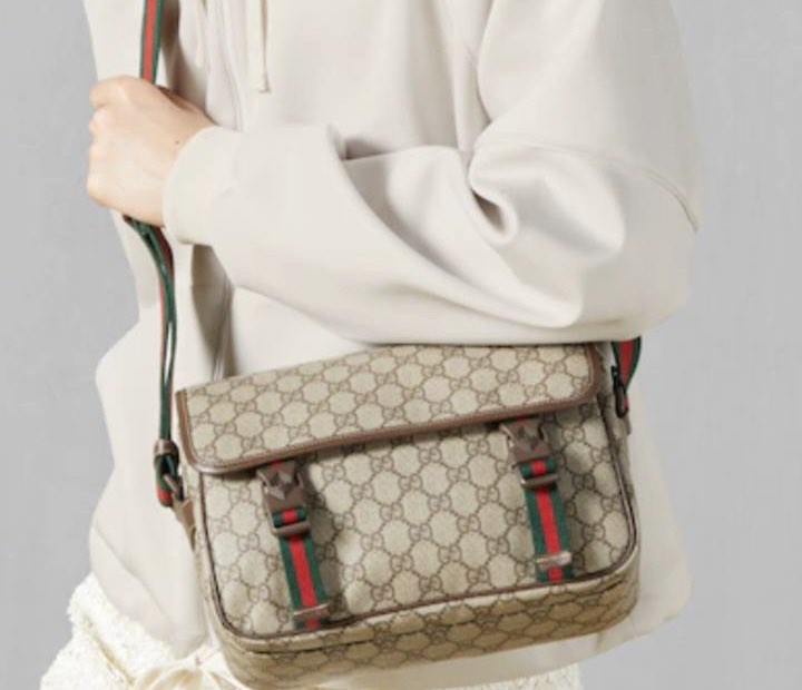 Gucci GG Messenger Bag, Babies & Kids, Bathing & Changing, Diapers