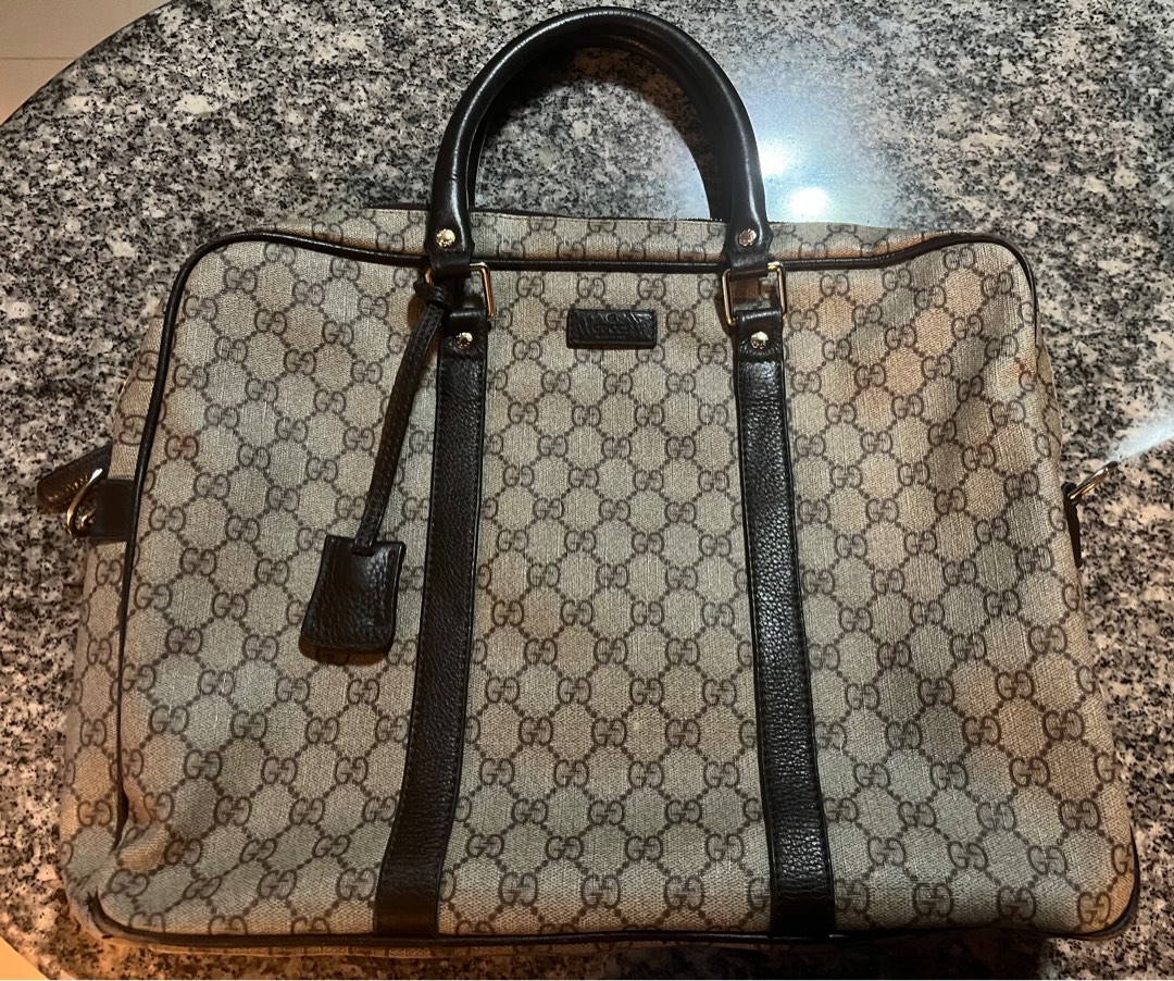 Gucci Laptop Bag, Luxury, Bags & Wallets on Carousell