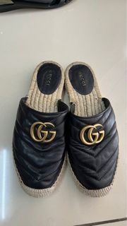 Gucci marmont espadrille slip on
