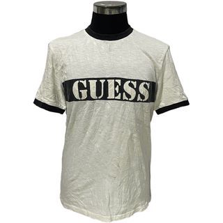 GUESS Spellout Ringer T Shirt