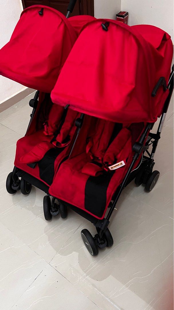 Halford Fliplite Twin Stroller condition 8 10