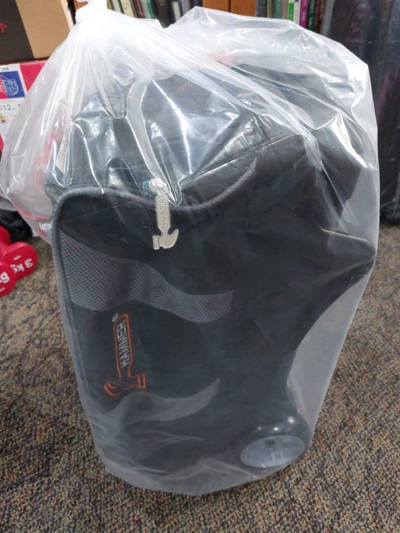 Hammer 2Ball Roller Bag Black / Carbon Bowling Ball, Sports Equipment
