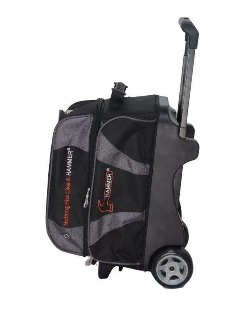 Hammer 2Ball Roller Bag Black / Carbon Bowling Ball, Sports Equipment