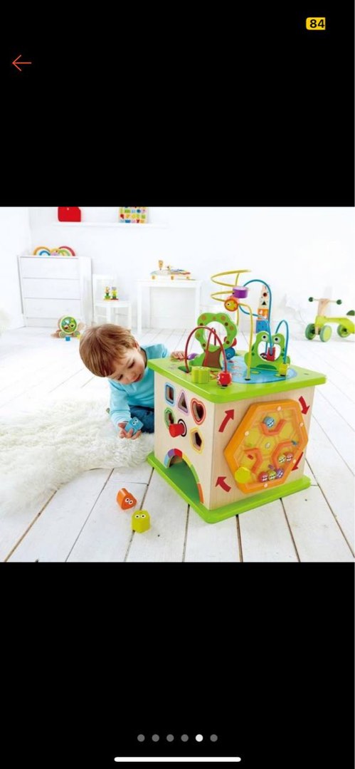 Hape Country Critters Play Cube Babies Kids Infant Playtime
