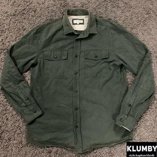 Herringbone Twill Military Shirt