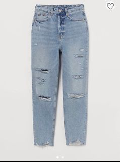 High ankle jeans denim