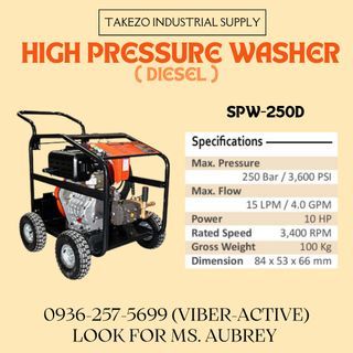 High Pressure Washer (Diesel)