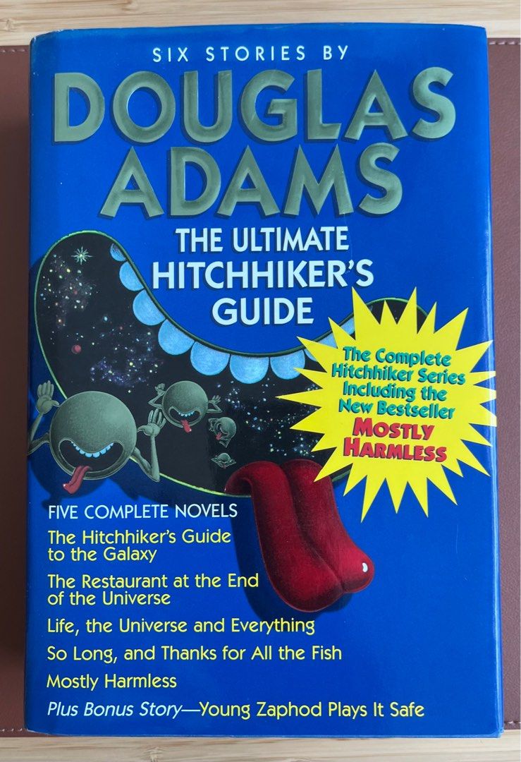 Series　Hardcover,　Hobbies　on　Toys,　Carousell　Books　the　Fiction　Non-Fiction　Hitchhiker's　to　Complete　Guide　Galaxy　Magazines,