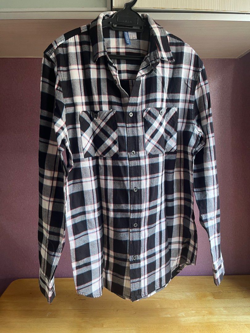 H&m divided flannel 2025