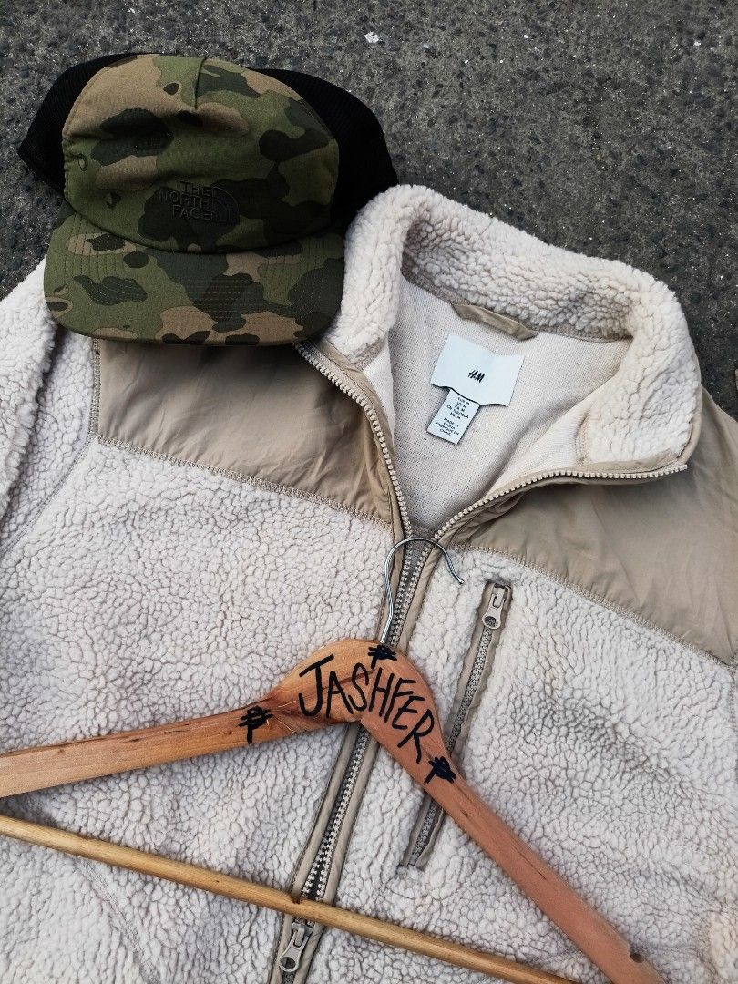 Hu0026M SHERPA DEEP PILE FLEECE JACKET medium to large, Women's Fashion, Coats,  Jackets and Outerwear on Carousell