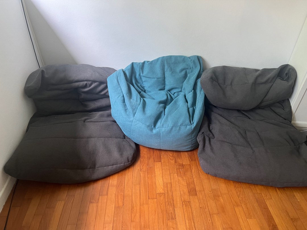Hooga Bean Bags 25 each, Furniture & Home Living, Furniture, Chairs