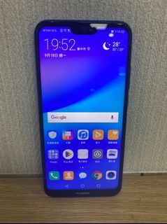 【柏格納】HUAWEI nova 3e 64G 5.84吋 藍#二手機#大里中興店46932