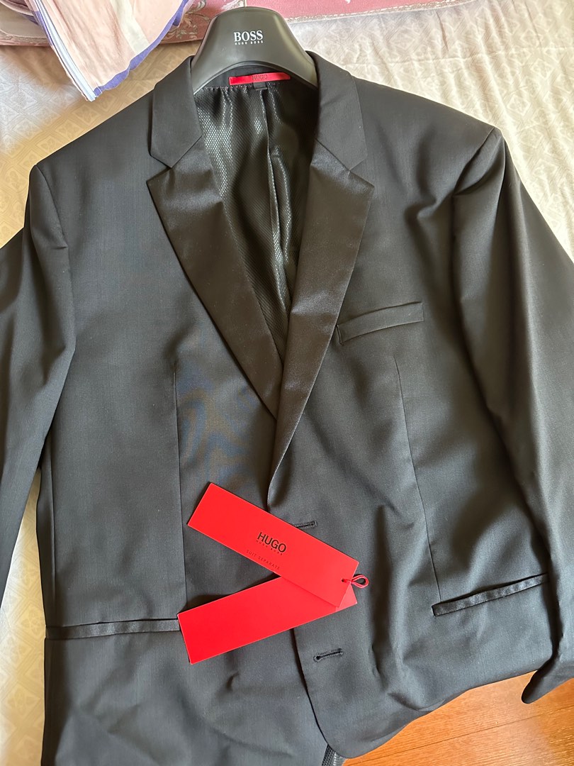 Brand new Hugo boss tuxedo suit, Luxury, Apparel on Carousell