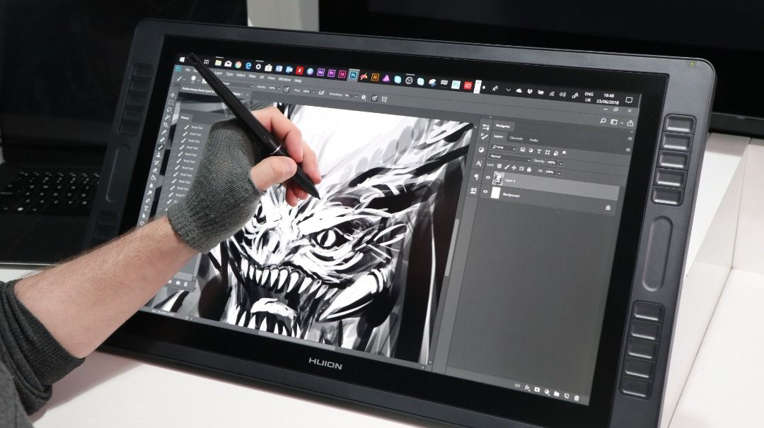 Huion Kamvas GT221 Pro Pen Display Drawing Tablet Monitor, Computers