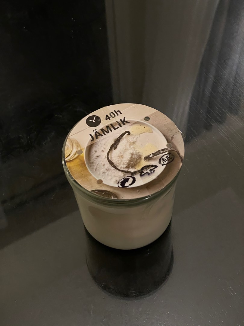 Ikea Candle Vanilla, Furniture & Home Living, Home Decor, Other Home