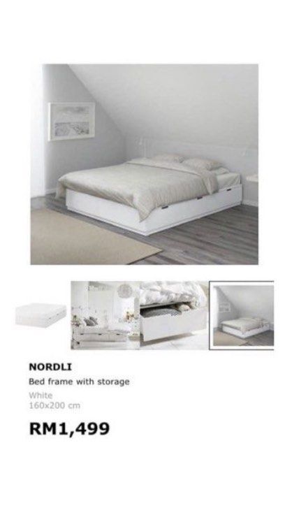 Nordli queen bed new arrivals