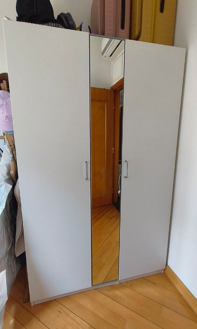 Wardrobe 125cm best sale wide