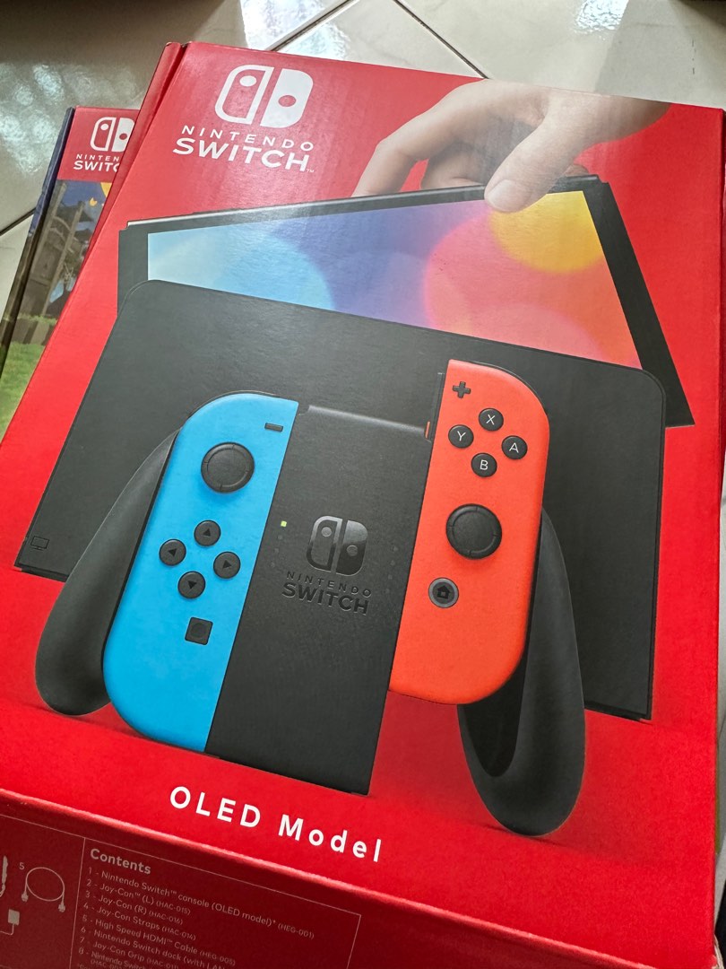 (Includes Memory Card) Nintendo Switch OLED, Video Gaming, Video Game