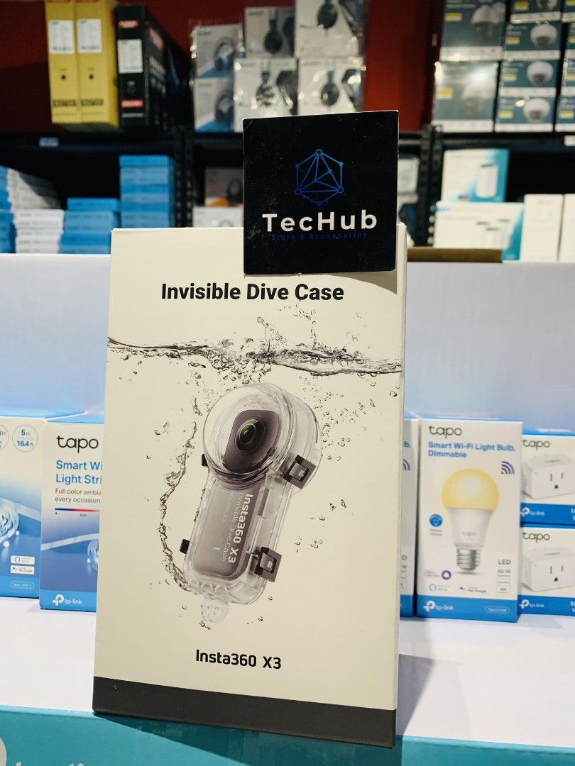 Insta360 X3 Invisible Dive Case (Category: Video Cameras) located in Makati City. Submitted by techubstoreandaccessories (Listing ID 1255466895, Image 3). Description: Insta360 X3 Invisible Dive Case On Hand‼️ Ready to Pick-up/Ship‼️ DETAILS: ✅BRAND NEW & ORIGINAL. ✅7 Days Replacement for Factory Defects and 1year Limited Warranty. (Terms and conditions apply). ✅With Sales Invoice (BIR REGISTERED) and Warranty Receipt. ✅WE ACCEPT BULK ORDERS! ✅Di