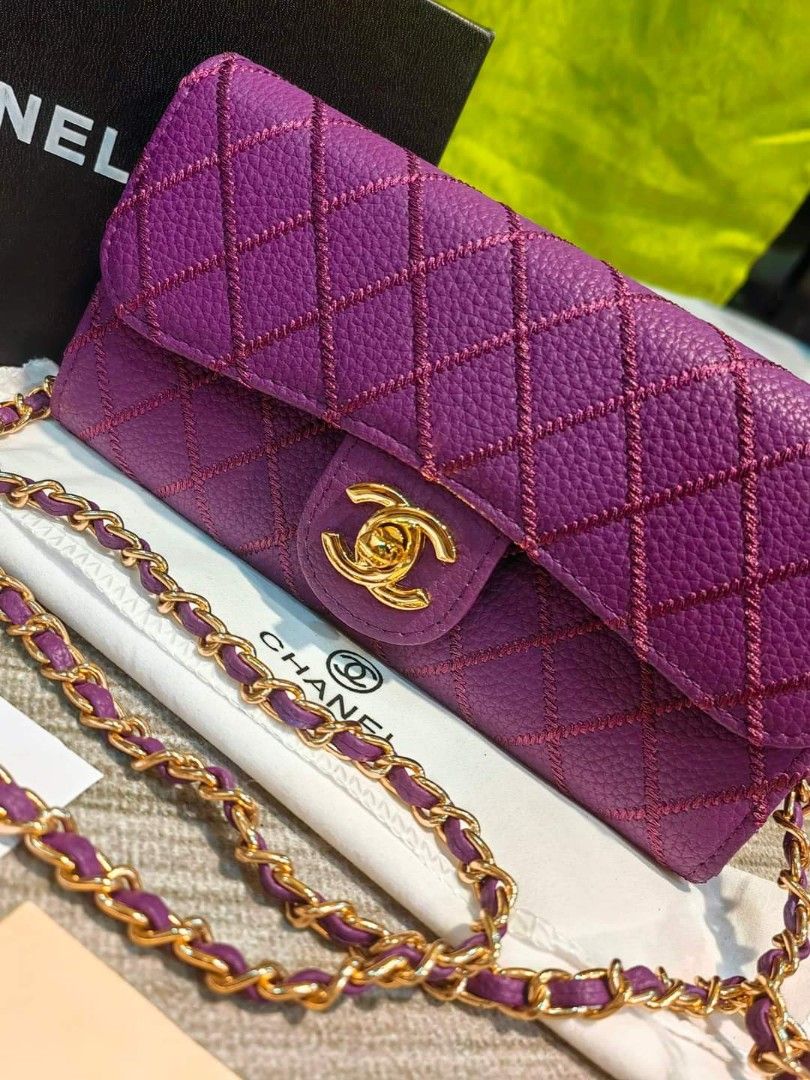 Japan Source Chanel Wallet Sling (Category: Luxury Bags & Wallets) located in Cebu City. Submitted by day.98 (Listing ID 1255575629, Image 3). Description: selected from japan surplus genuine leather coded & woth etikita no flaws with box.