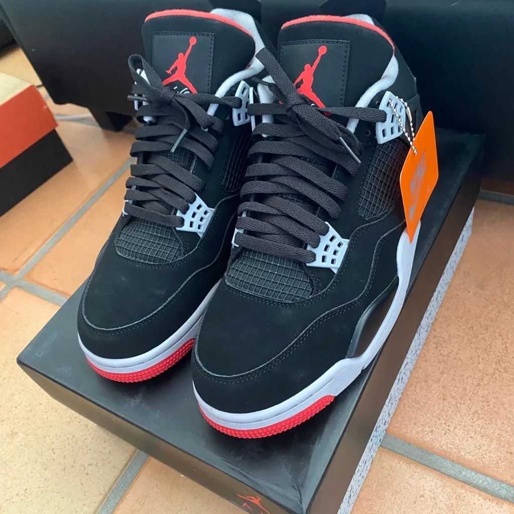 Jordan 4 bred size 11 deals