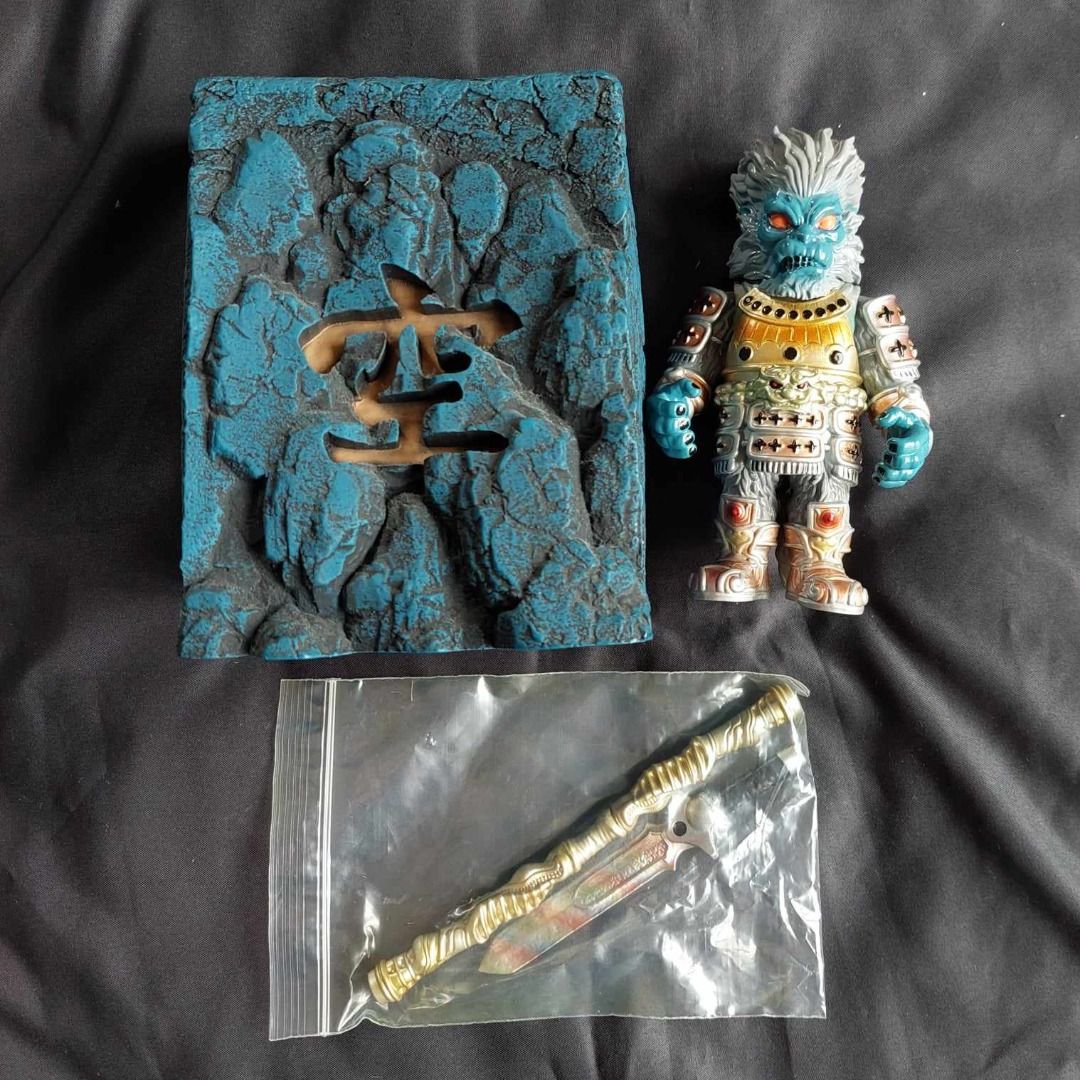 Kaiju One 壹工房K1 西遊記Ultra Sun Sun 孫悟空悟空極空(藍色) Sofubi