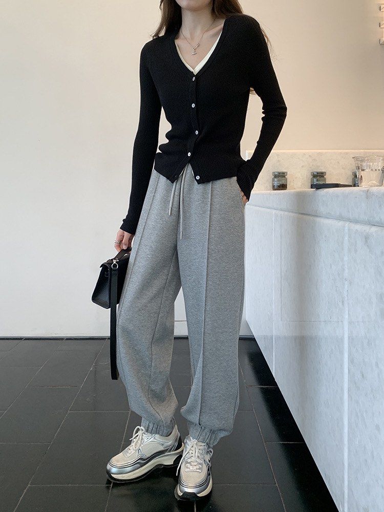 Karie Scrunched Cuffs Sweatpants Women s Fashion Bottoms Other