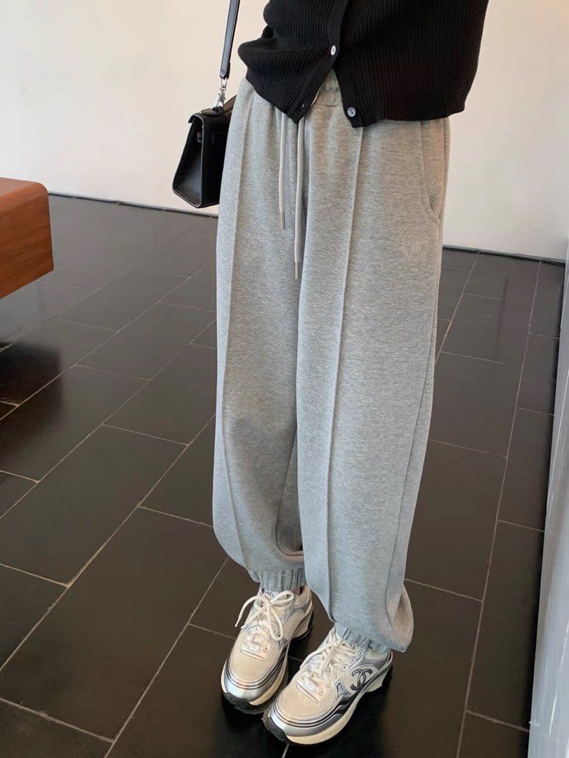 Karie Scrunched Cuffs Sweatpants Women s Fashion Bottoms Other Bottoms on Carousell