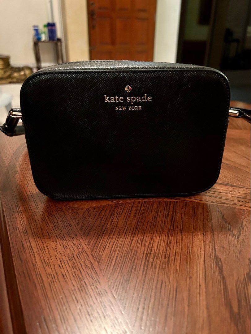 Kate Spade New York Staci Saffiano Leather Mini Camera Bag