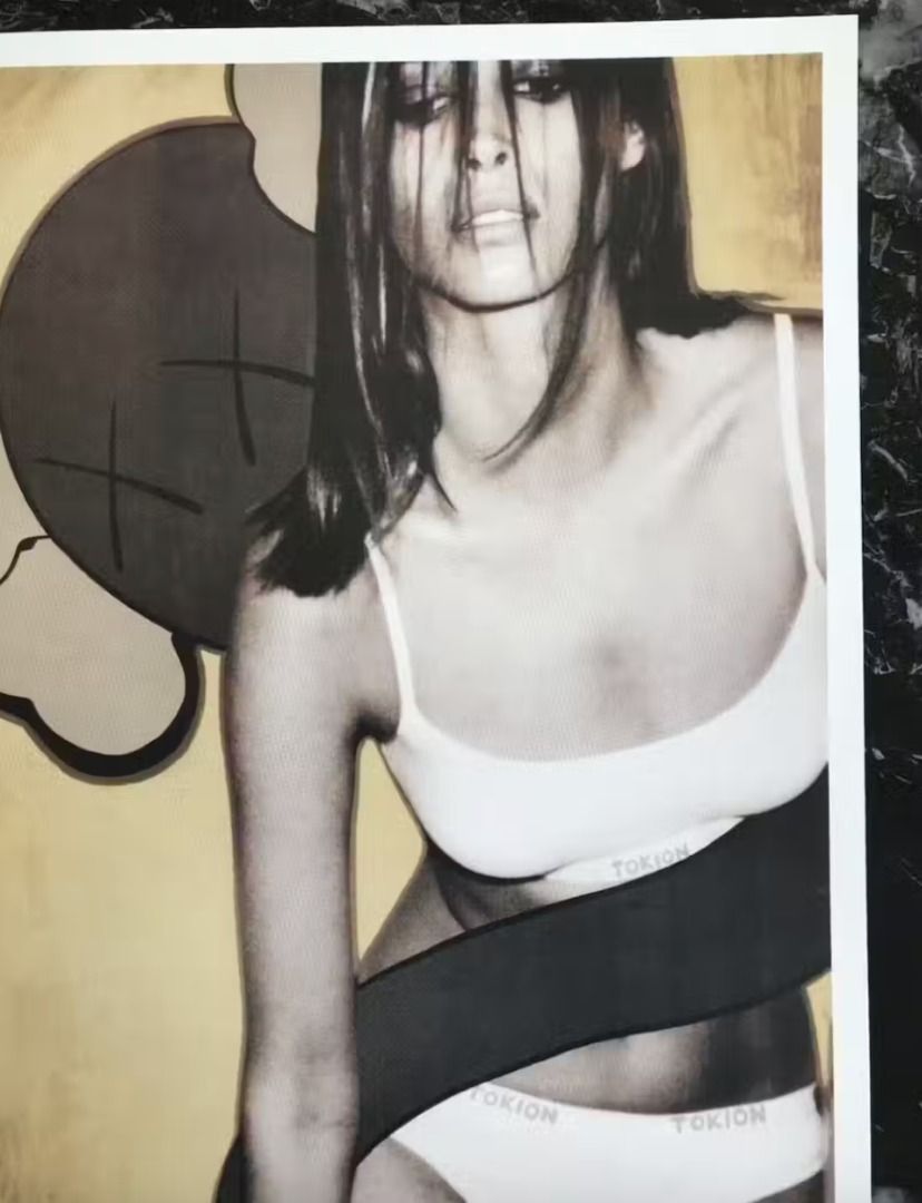 Kaws x Christy Turlington Tokion 1999 Poster Offset Litho, Hobbies 