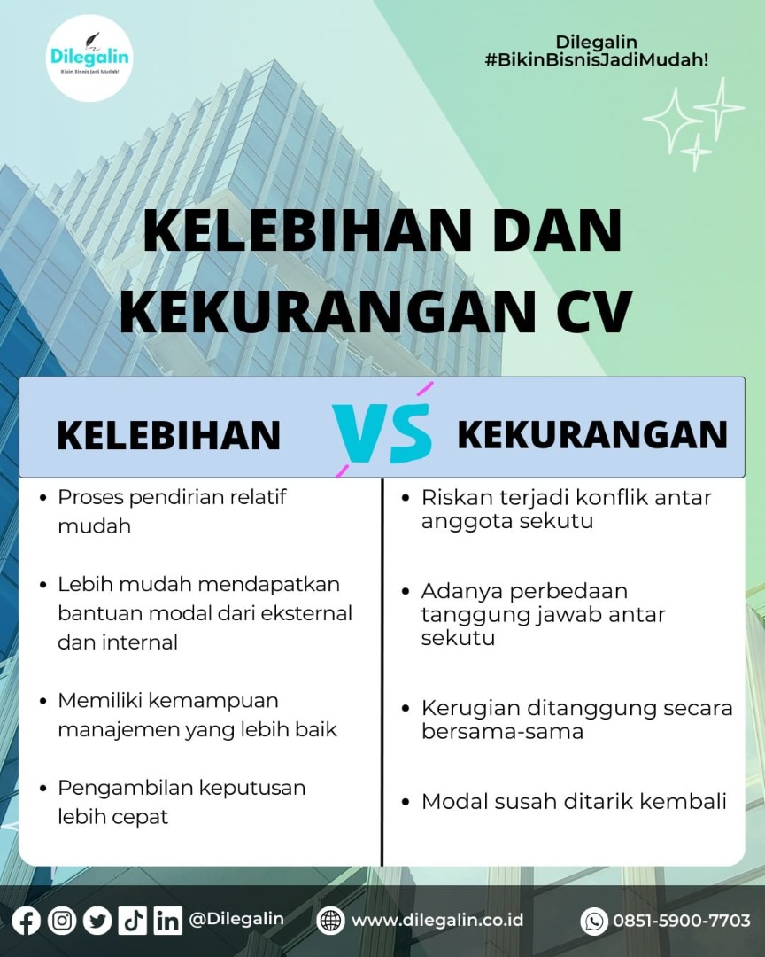 Kelebihan dan Kekurangan CV, Jasa, Lainnya di Carousell