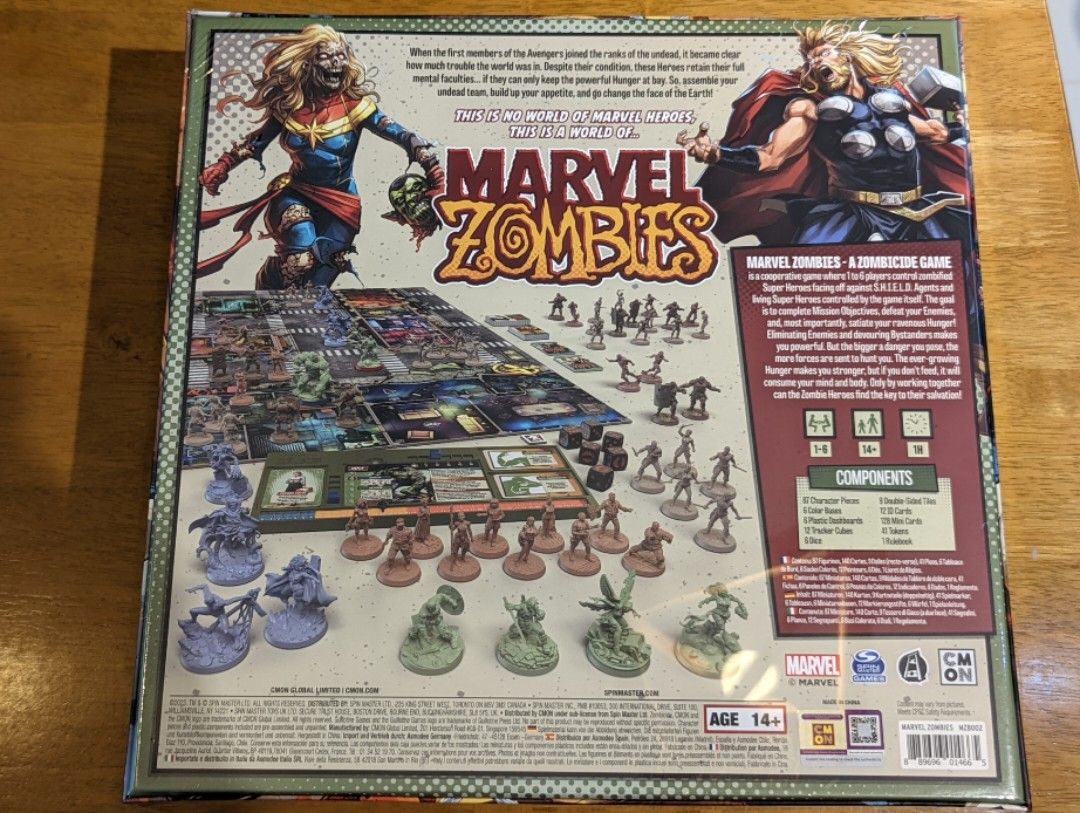 Marvel Zombies 編め All-in Kickstarter 英語版