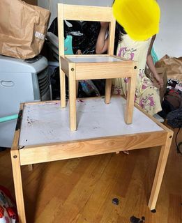 Kiddie Table and Chair