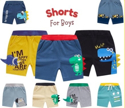 Boys cotton shorts sale
