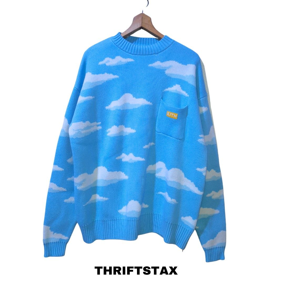 Kith online blue sweater