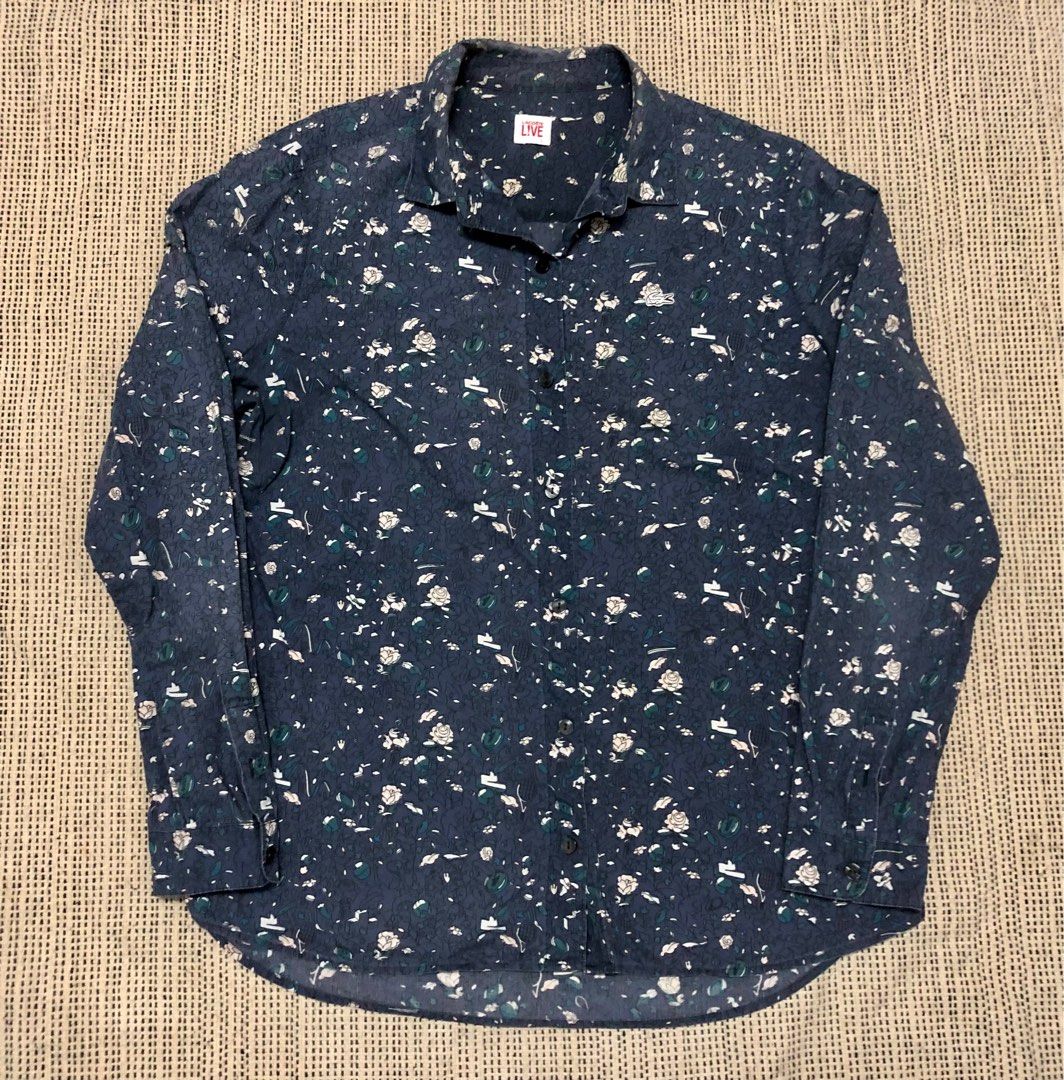 Lacoste floral shirt
