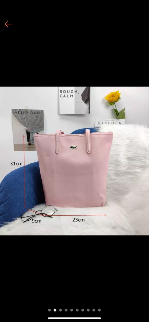 Lacoste horizontal tote bag best sale
