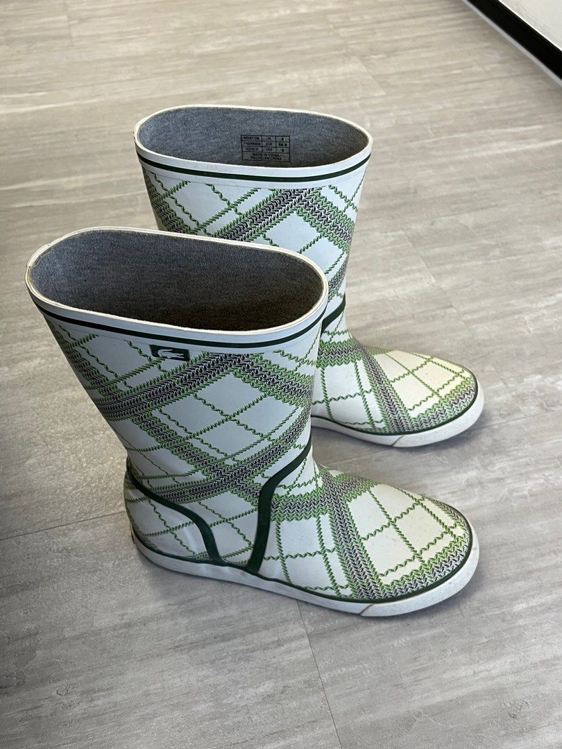 Lacoste rain hotsell boots