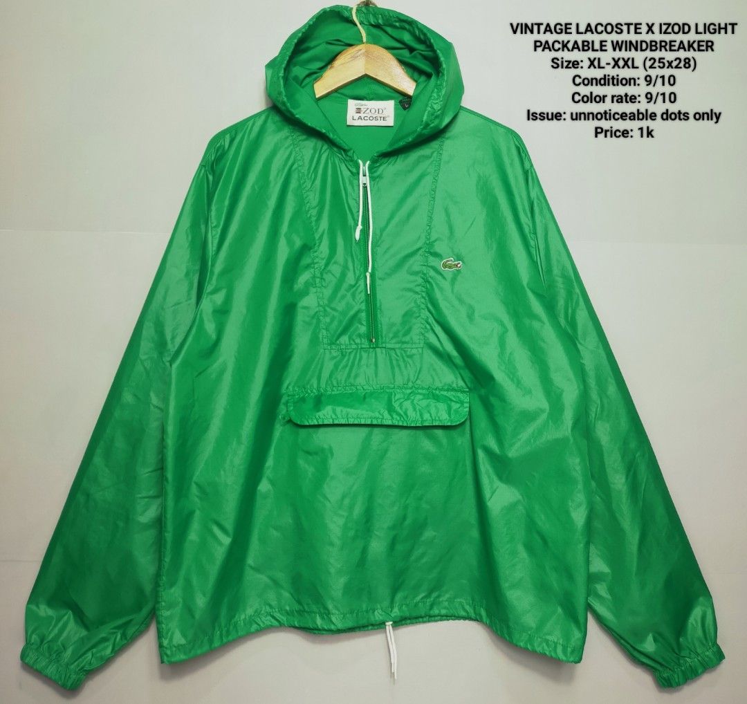 Izod best sale packable windbreaker