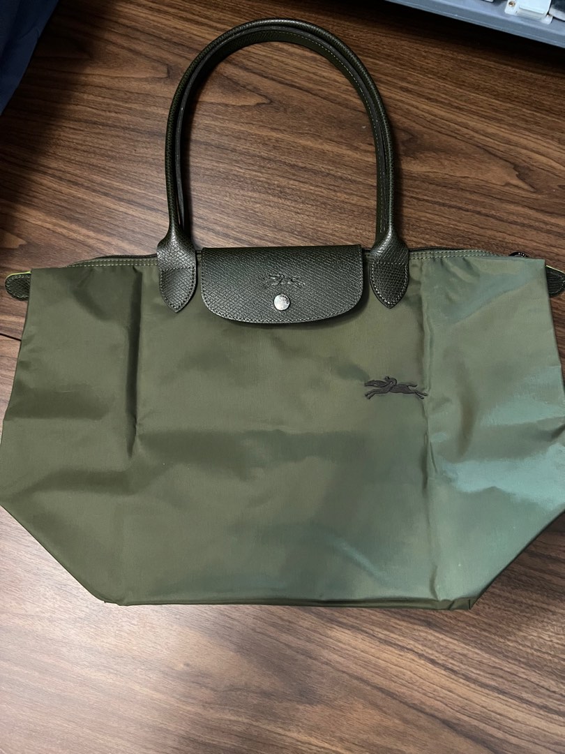 Le Pliage Green M Tote bag Forest - Recycled canvas (L2605919479)