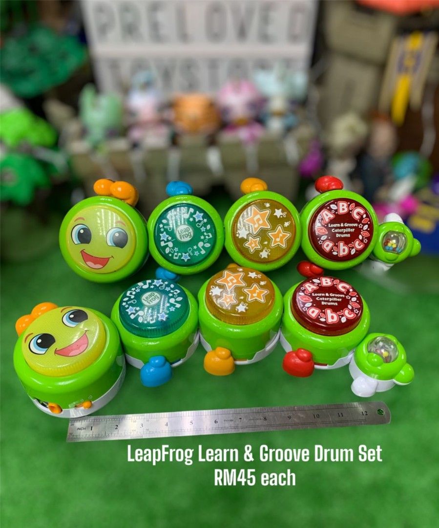 Leapfrog learn & groove caterpillar drums 2025